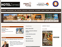 Tablet Screenshot of hotelconnectindia.com